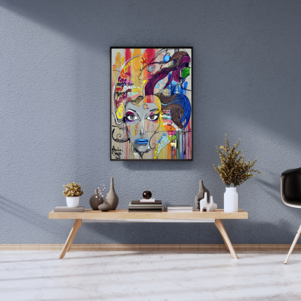 Urban Muse wall canvas